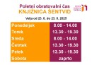 KNJIŽNICA ŠENTVID JE ODPRTA PO POLETNEM URNIKU
