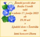 LETNI KONCERT ŽPZ ROZKA USENIK